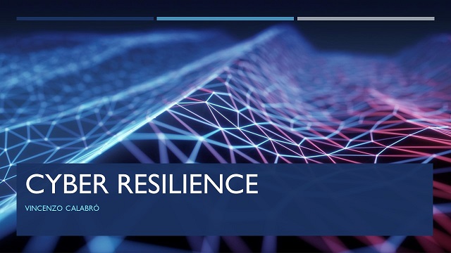Vincenzo Calabro' | Cyber resilience