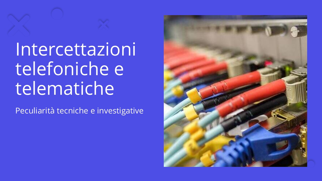 Vincenzo Calabro' | Intercettazioni telefoniche e telematiche